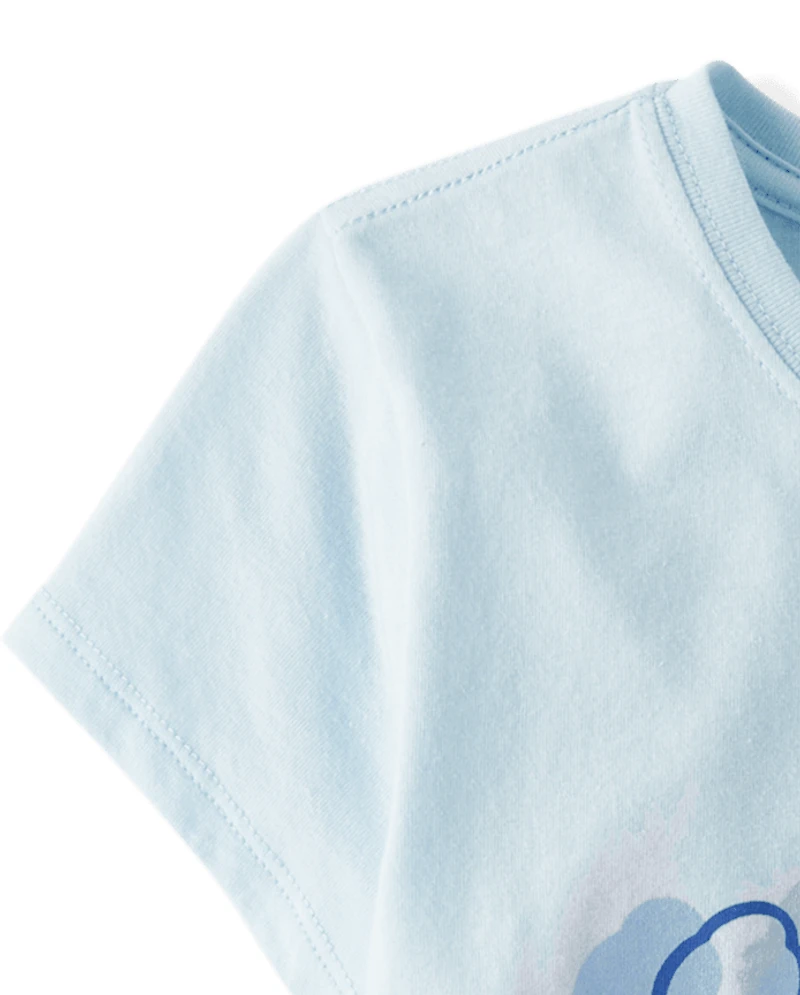 Girls Stitch™ Airbrush Graphic Tee