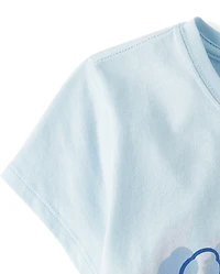 Girls Stitch™ Airbrush Graphic Tee