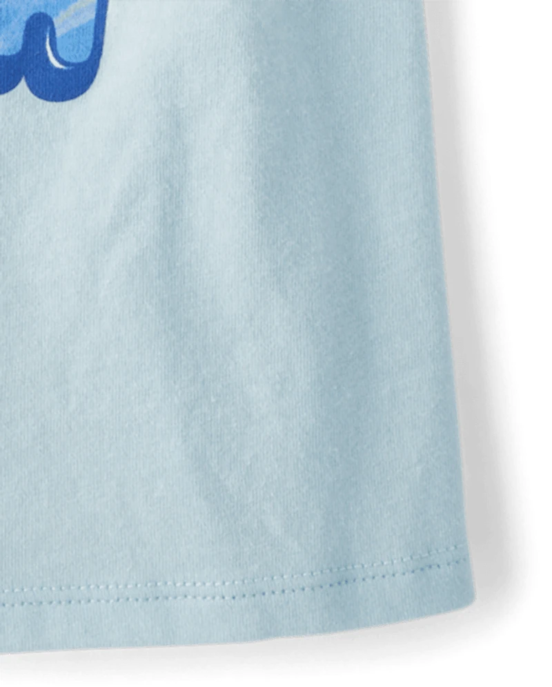 Girls Stitch™ Airbrush Graphic Tee