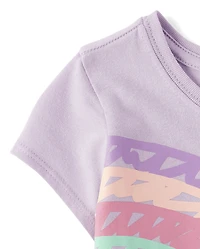 Toddler Girls Bluey™ Rainbow Graphic Tee