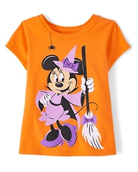 Toddler Girls Minnie Mouse™ Witch Graphic Tee