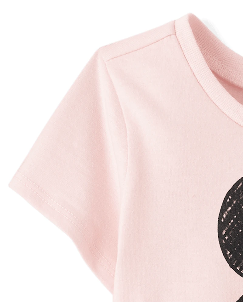T-shirt graphique Minnie Mouse™ pour petites filles