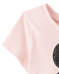T-shirt graphique Minnie Mouse™ pour petites filles