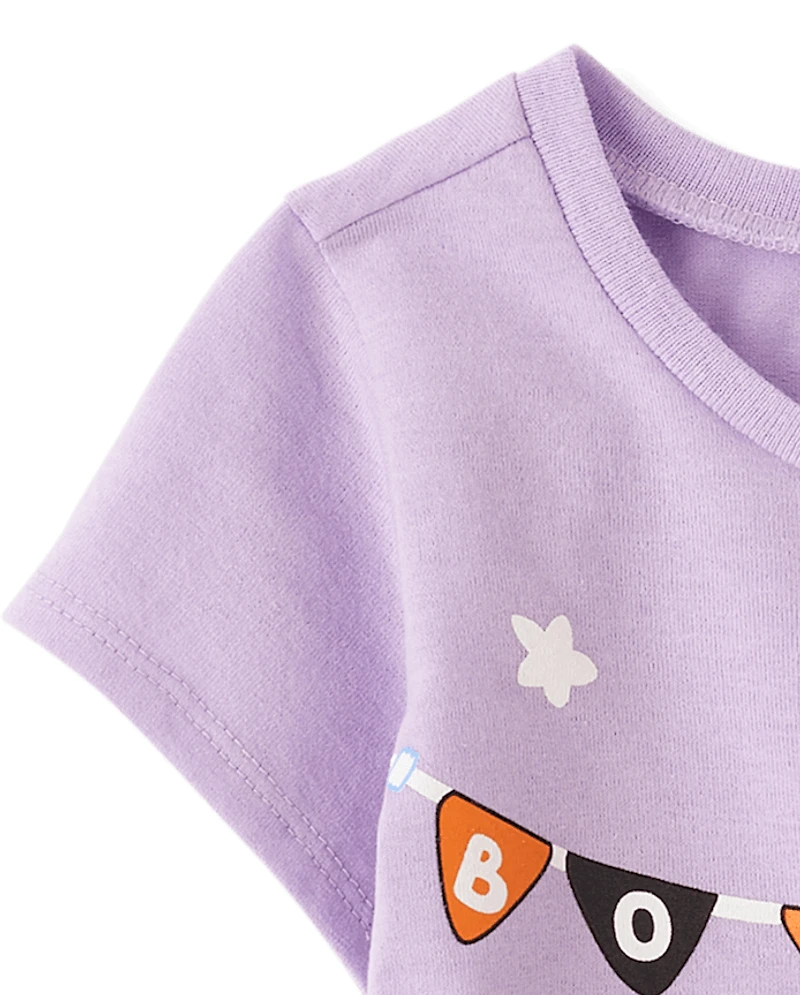 T-shirt graphique Bluey™ pour petites filles, motif Halloween