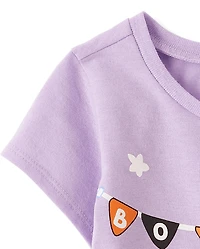 T-shirt graphique Bluey™ pour petites filles, motif Halloween