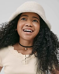 Girls Bow Choker Necklace 7-Pack