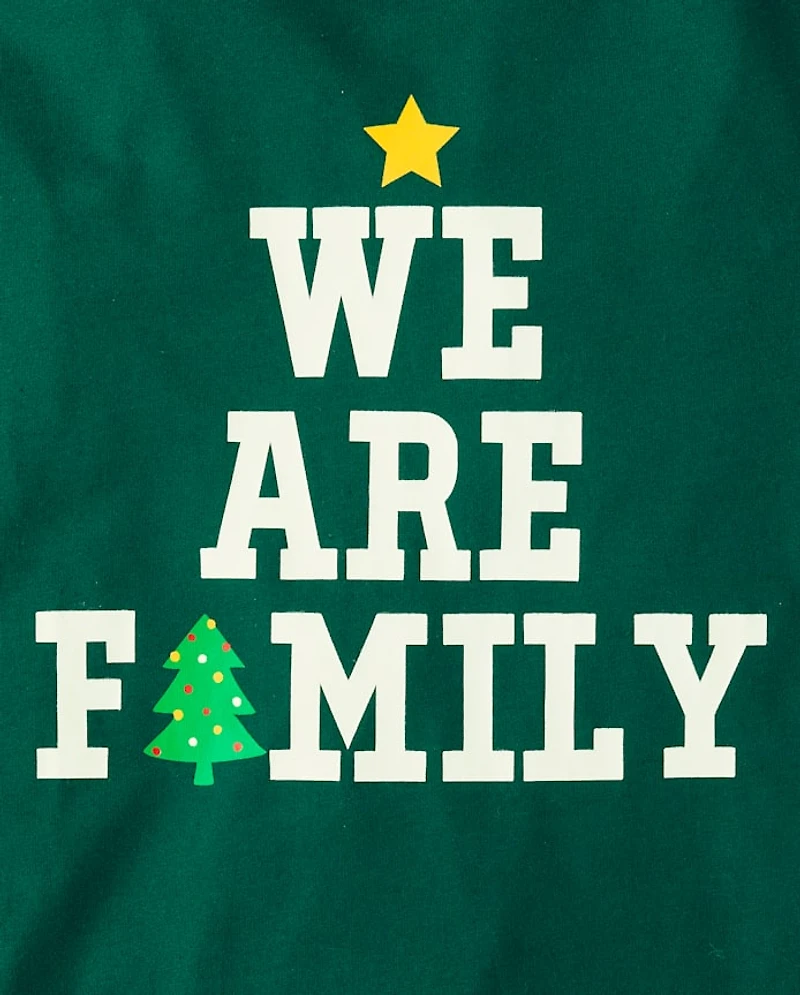 Pyjamas en coton assortis pour adultes « We Are Family »