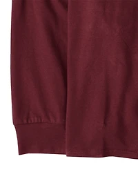 Pyjamas Henley en coton assortis pour hommes et femmes, motif chien, les fêtes de famille