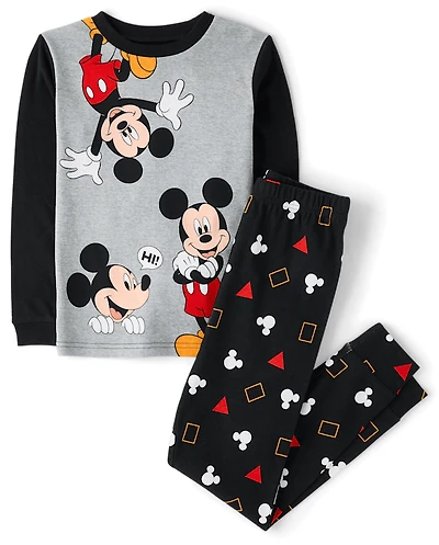 Kids Mickey Mouse™ Snug Fit Cotton Pajamas