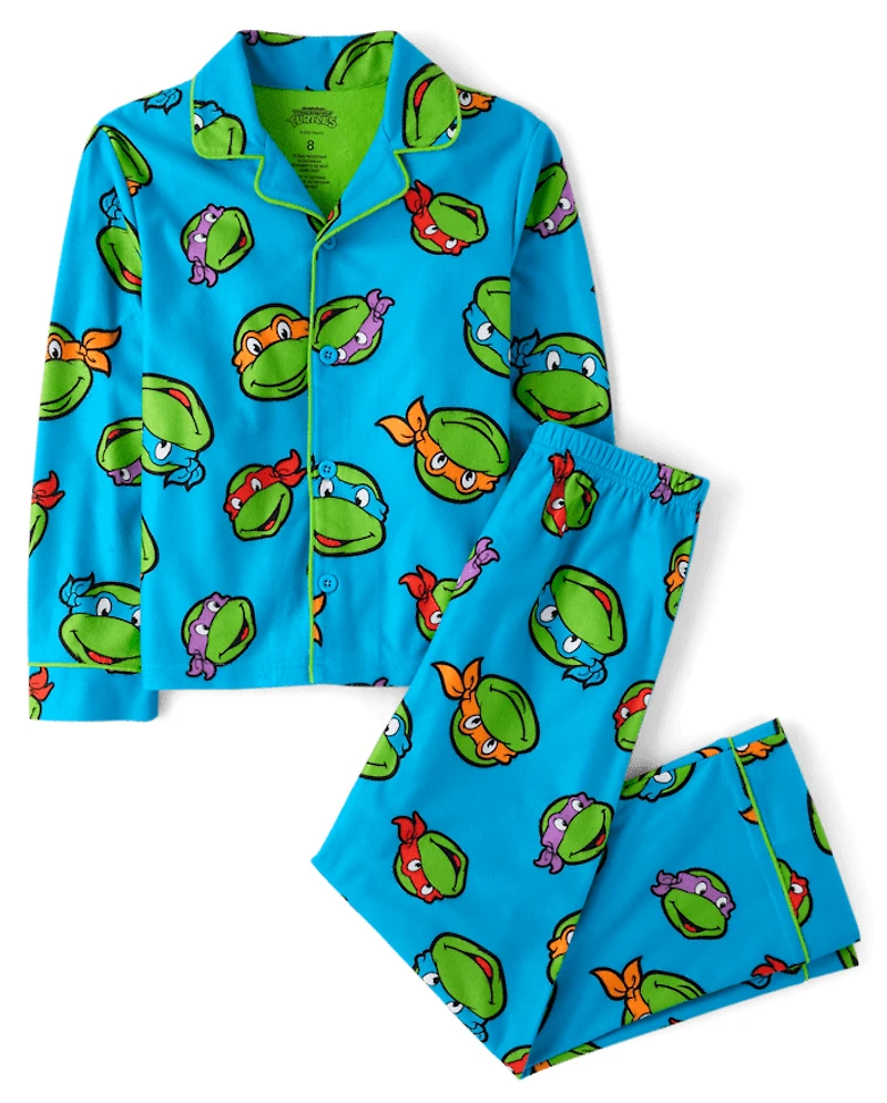 Boys Teenage Mutant Ninja Turtles™ Button Front Pajamas