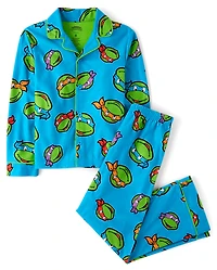 Boys Teenage Mutant Ninja Turtles™ Button Front Pajamas