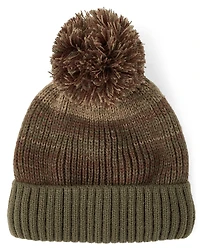 Boys Ombre Pom Beanie