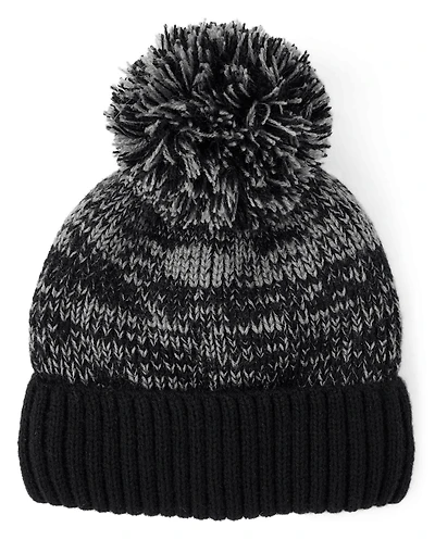 Boys Ombre Pom Beanie
