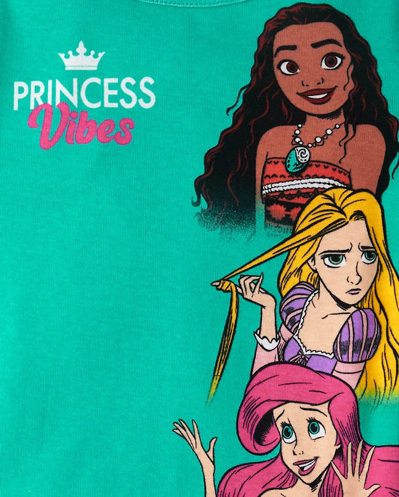 Girls Disney™ Princess Vibes Snug Fit Cotton Pajamas