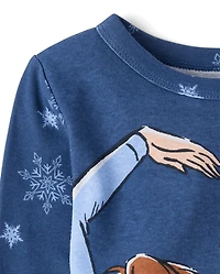 Girls Frozen™ Elsa Snug Fit Cotton Pajamas