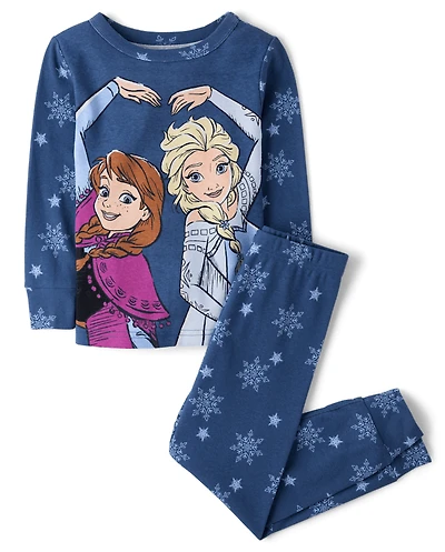 Girls Frozen™ Elsa Snug Fit Cotton Pajamas