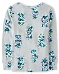 Girls Minnie Mouse™ Snug Fit Cotton Pajamas