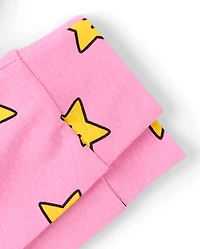 Girls Super Mario™ Princess Peach Snug Fit Cotton Pajamas