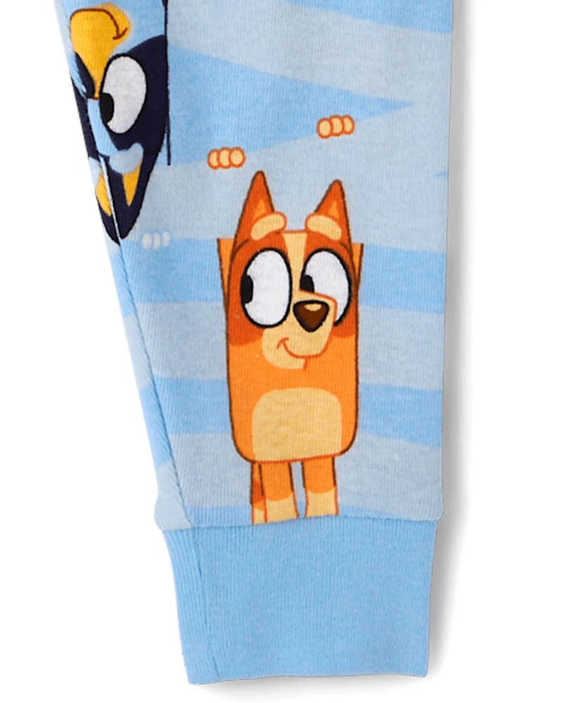 Baby And Toddler Boys Bluey™ Snug Fit Cotton Pajamas