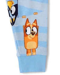Baby And Toddler Boys Bluey™ Snug Fit Cotton Pajamas