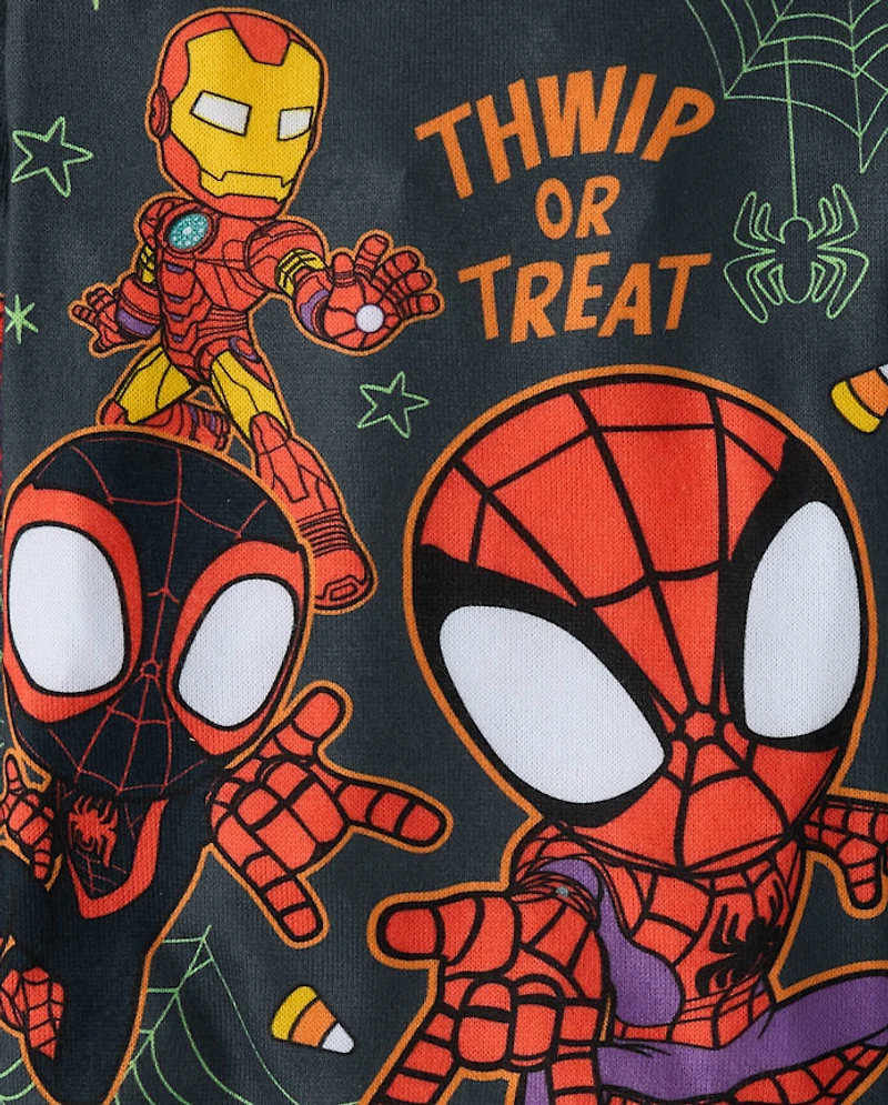 Baby And Toddler Spidey™ Halloween Snug Fit Pajamas