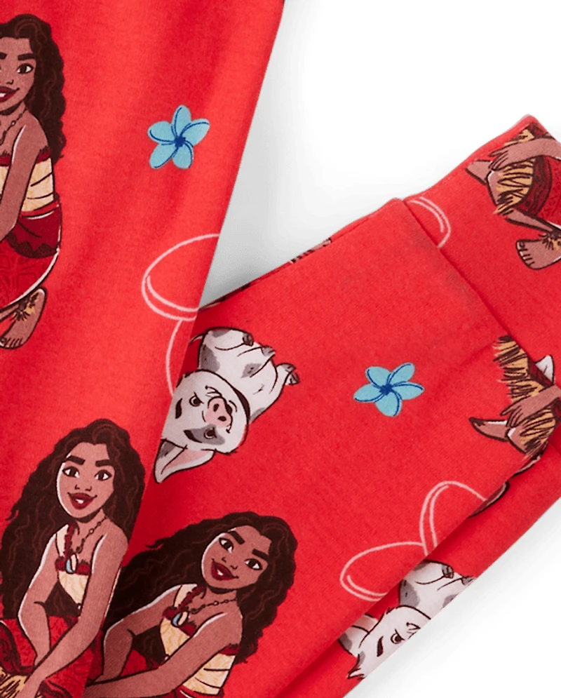 Girls Moana™ Snug Fit Cotton Pajamas