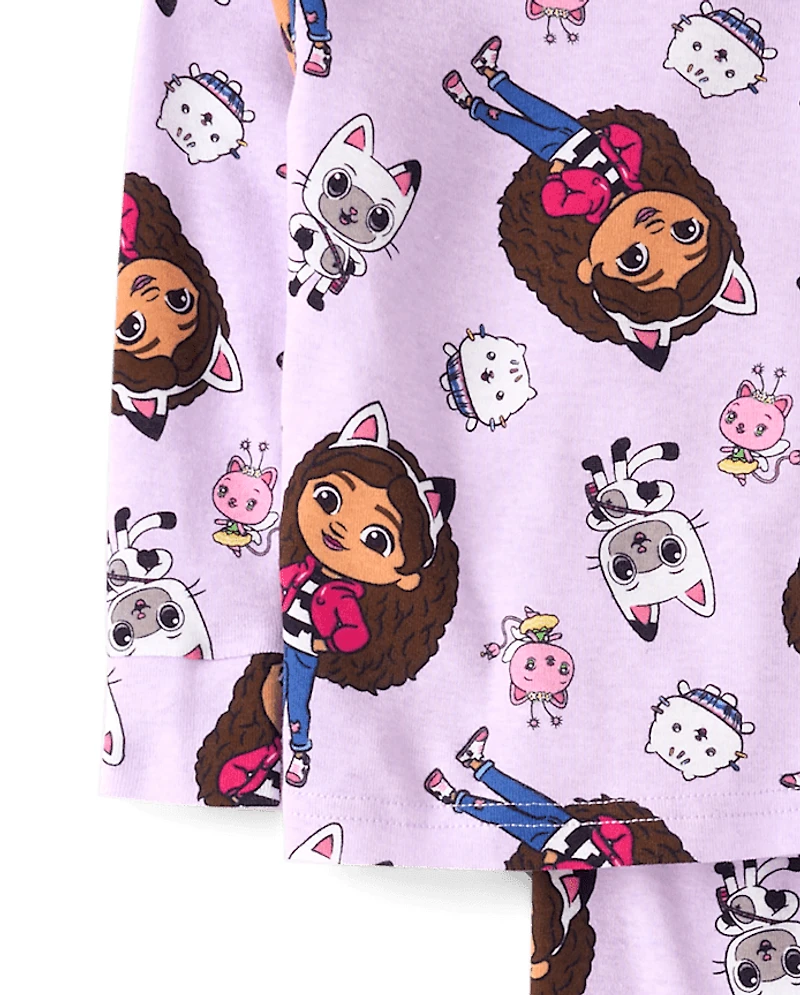 Baby And Toddler Girls Gabby's Dollhouse™ Snug Fit Cotton Pajamas