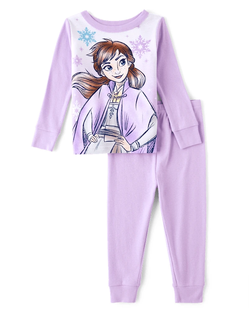 Baby And Toddler Girls Frozen™ Anna Snug Fit Cotton Pajamas