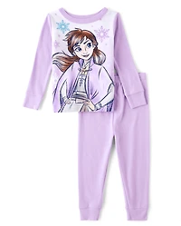 Baby And Toddler Girls Frozen™ Anna Snug Fit Cotton Pajamas