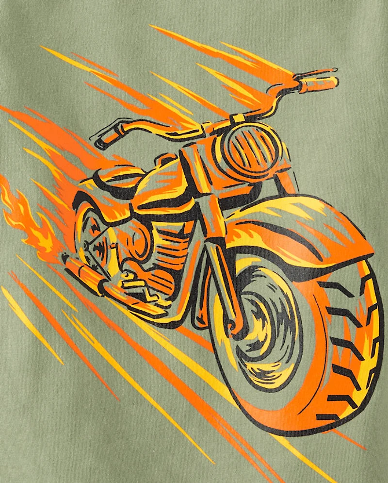 Baby And Toddler Boys Vehicles Graphic Tee 3-Pack