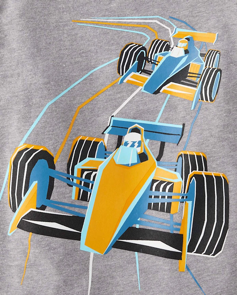 Baby And Toddler Boys Vehicles Graphic Tee 3-Pack