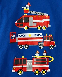 Baby And Toddler Boys Dinos Trucks Graphic Tee 4-Pack