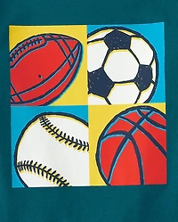 Baby And Toddler Boys Multisport Graphic Tee