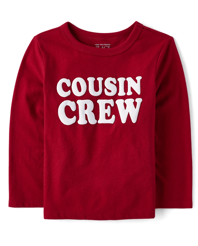 Baby And Toddler Cousin Crew Graphic Tee