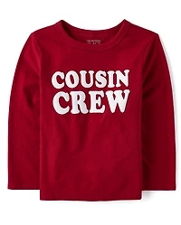 Baby And Toddler Cousin Crew Graphic Tee