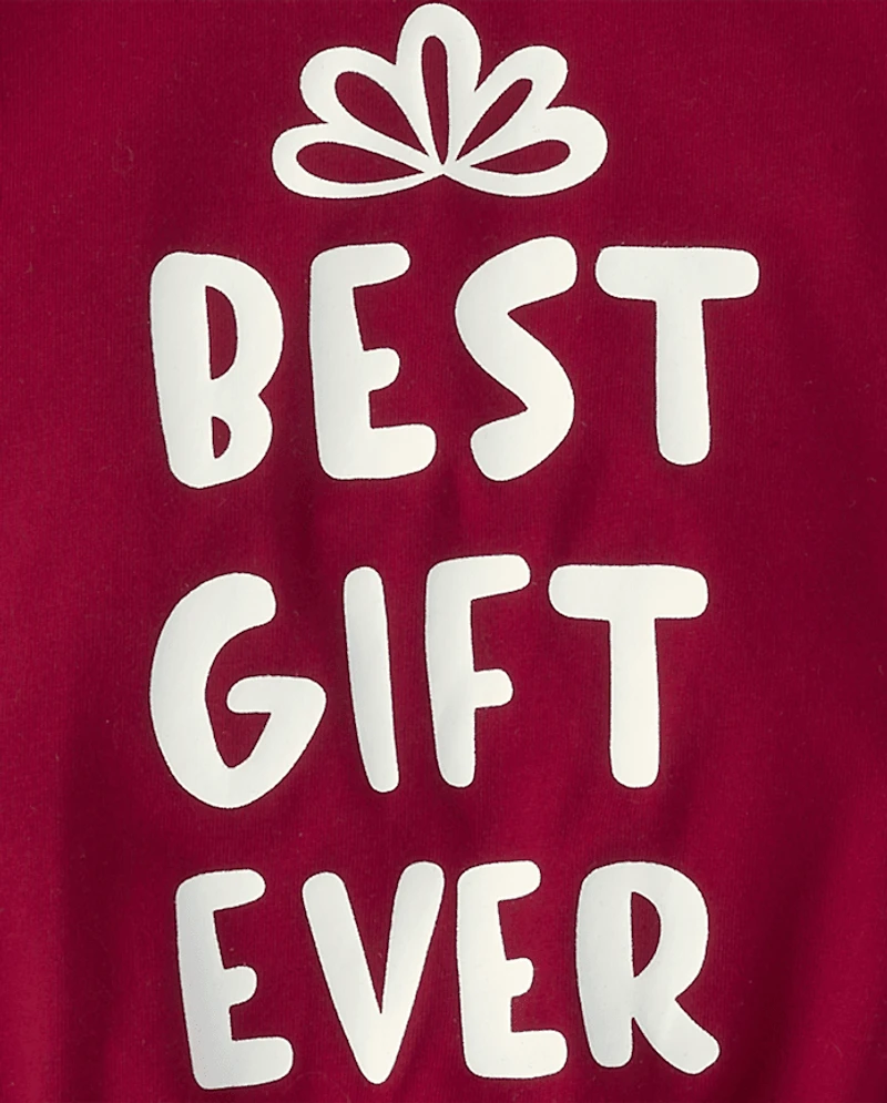 Baby Best Gift Ever Graphic Bubble Bodysuit