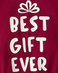 Baby Best Gift Ever Graphic Bubble Bodysuit