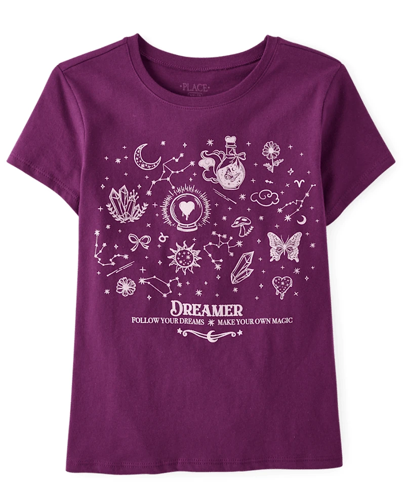 Girls Star Gazer Graphic Tee