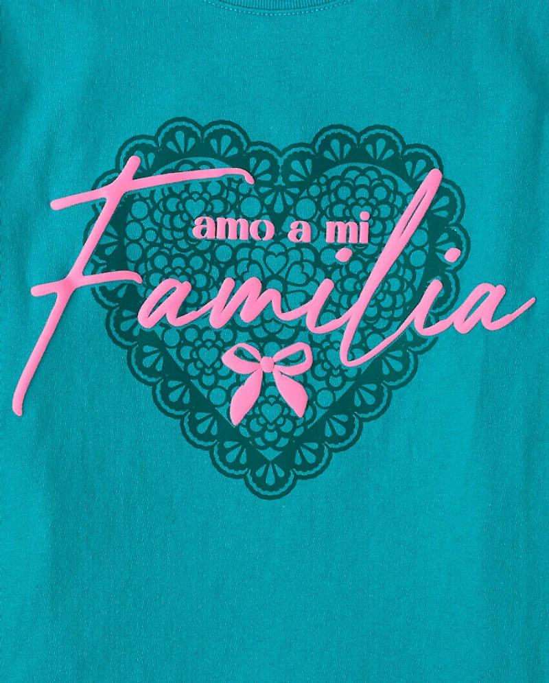 Girls Familia Graphic Tee