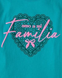 Girls Familia Graphic Tee