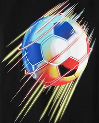 Boys Soccer Ball Graphic Tee