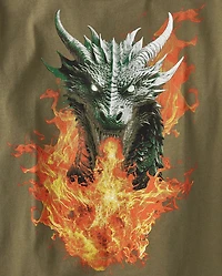 Boys Dragon Graphic Tee