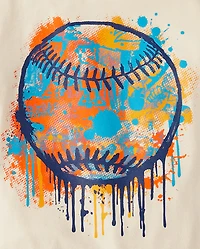 Boys Baseball Graphic Tee