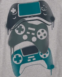 Boys Game Controllers Graphic Tee
