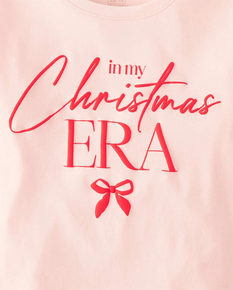 T-shirt graphique « Filles dans mon époque Noël »