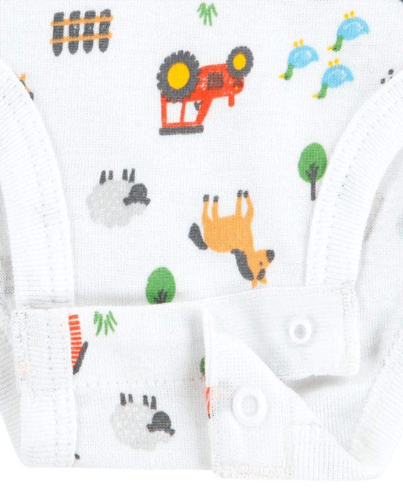 Baby Boys Huggies™ Truck Bodysuit 3-Pack