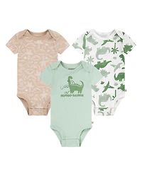 Baby Boys Huggies™ Dinosaur Bodysuit 3-Pack