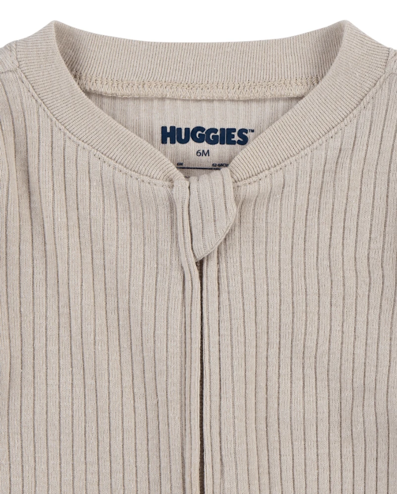 Baby Huggies™ Ribbed Footed Coverall