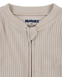 Baby Huggies™ Ribbed Footed Coverall
