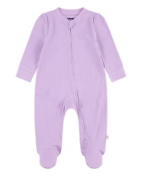 Baby Girls Huggies™ Ribbed Footed Coverall